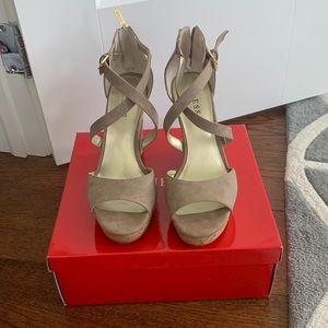 Guess Beige Wedges